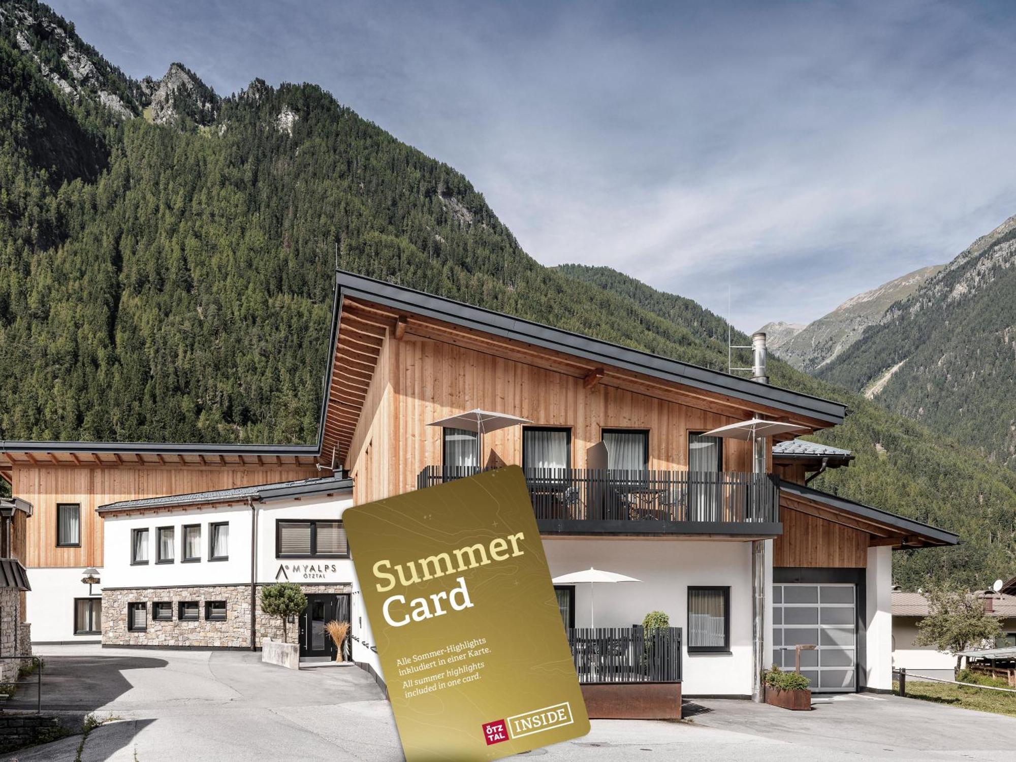 Myalps Oetztal Inklusive Wellness Appartement Umhausen Buitenkant foto